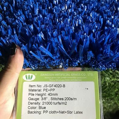 Golf Artificial Blue Turf
